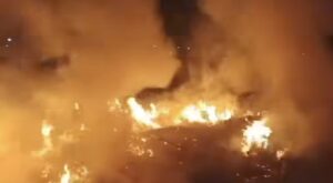 تارودانت : حريق مهول بثانوية الأرك بإغرم وسط إتهامات بالتقصير في تصريف المتلاشيات