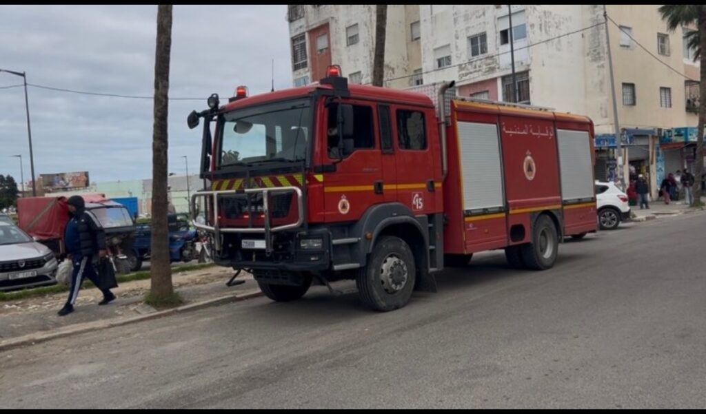 تدخل أمني يحول دون وقوع الكارثة إثر اعتلاء شخص عمود “الريزو”