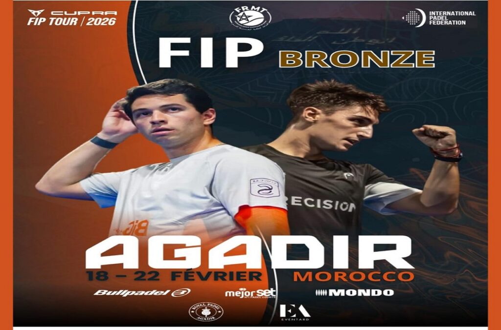 أكادير تحتضن لأول مرة دوريا دوليا لـ FIP Padel بمشاركة نخبة من المصنفين العالميين.