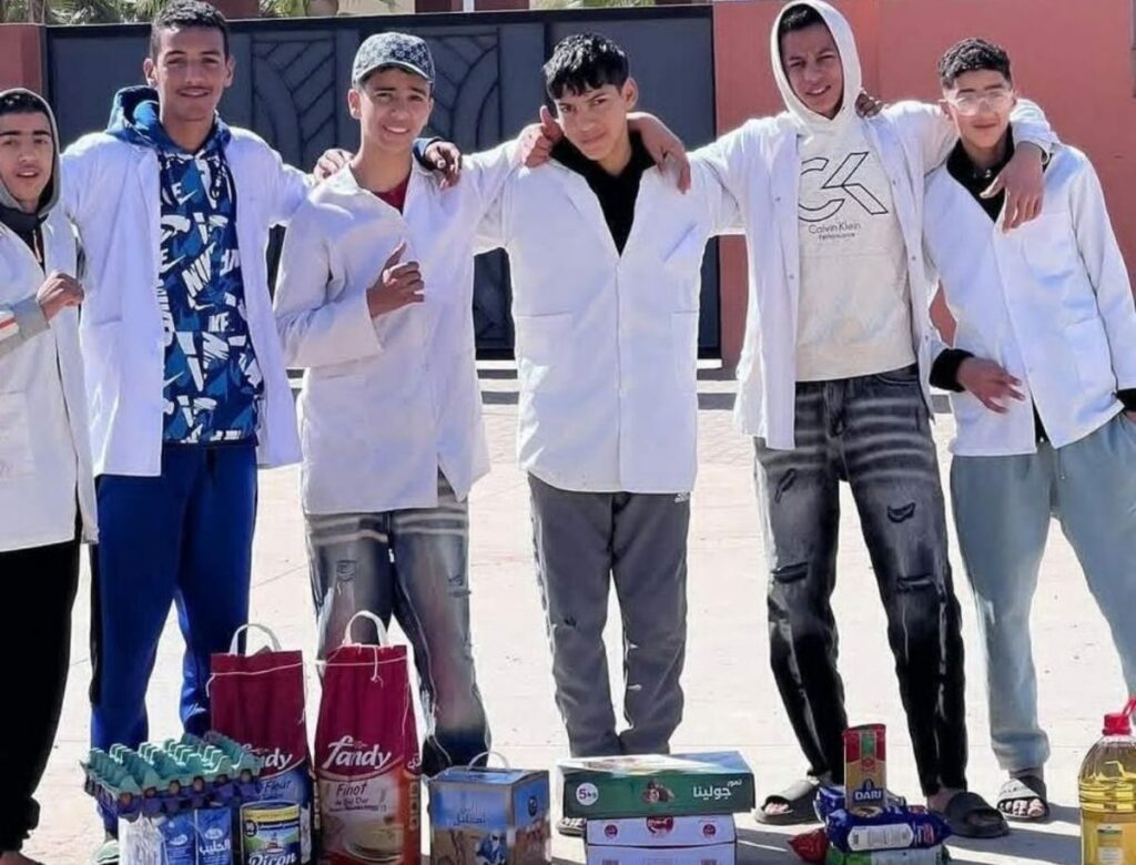 بطلها “فرسان الخير”.. مبادرة تلمذية إنسانية بالتمسية ترسم أجمل صور التكافل في رمضان
