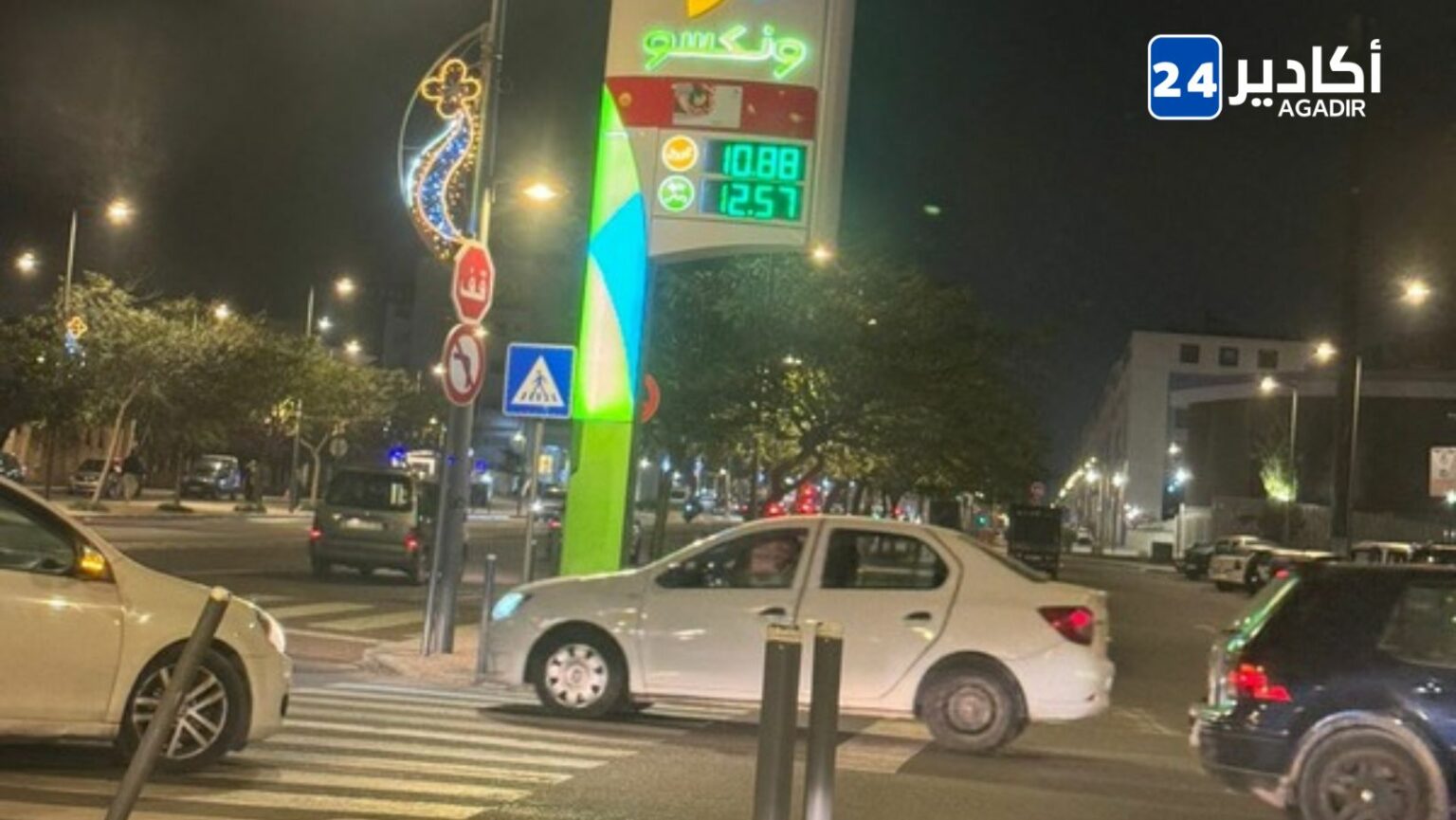 ليلة "الزحام الكبير" بأكادير.. طوابير وقود ممتدة وزيادات مباغتة قبل منتصف الليل