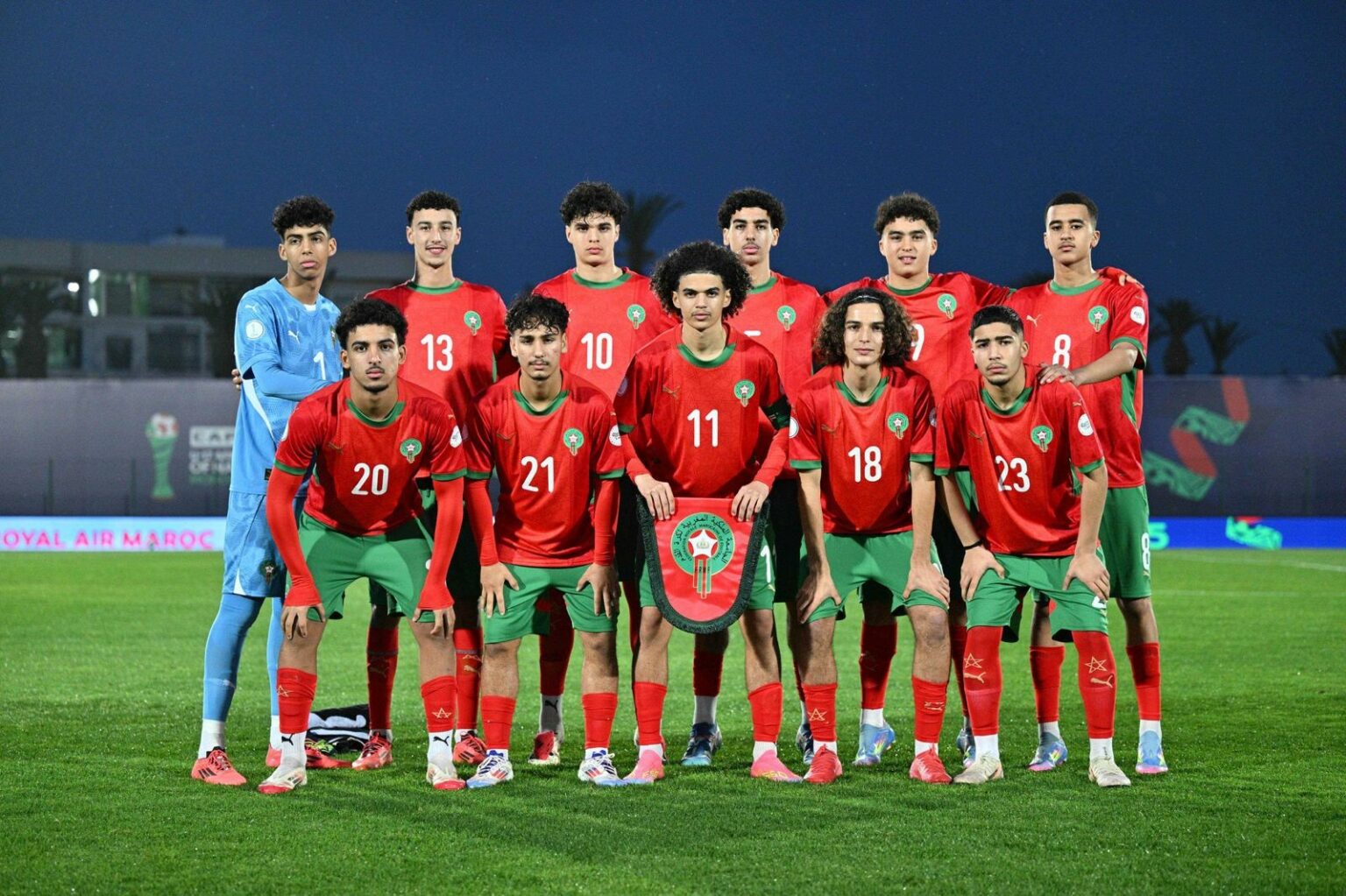 أشبال الأطلس يكتسحون الجزائر بثلاثية نظيفة ويقتربون من “كان U17”