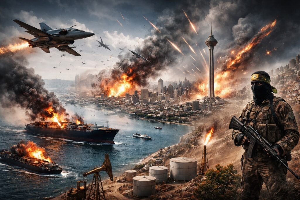 الشرق الأوسط على حافة انفجار إقليمي: اليوم السابع للحرب على إيران يهز أسواق الطاقة ويشعل جبهات جديدة