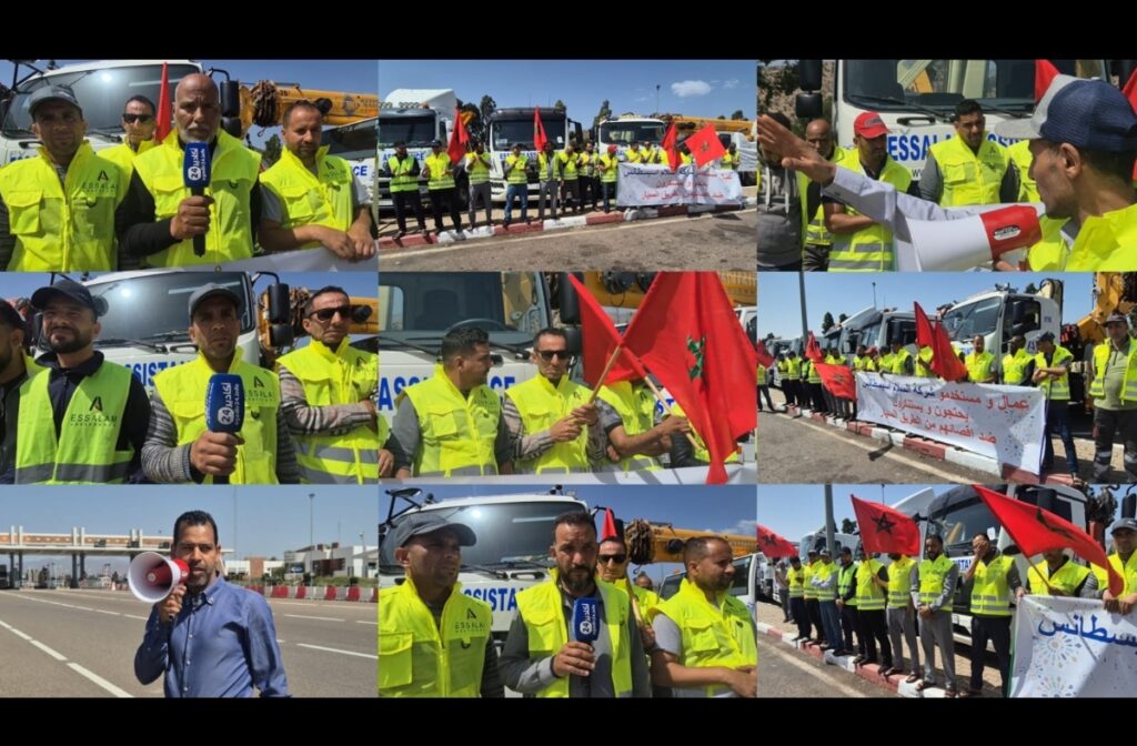 احتجاجات عمال شركة “السلام” تتواصل بأمسكرود: اتهامات بـ “التسييس” و”التلاعب” في صفقة قطر السيارات