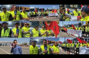 احتجاجات عمال شركة “السلام” تتواصل بأمسكرود: اتهامات بـ “التسييس” و”التلاعب” في صفقة قطر السيارات