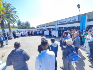 تحت شعار “لا لإغلاق المستشفى”.. شغيلة الصحة بأكادير تجسد وقفة حاشدة أمام المركز الاستشفائي الجهوي الحسن الثاني