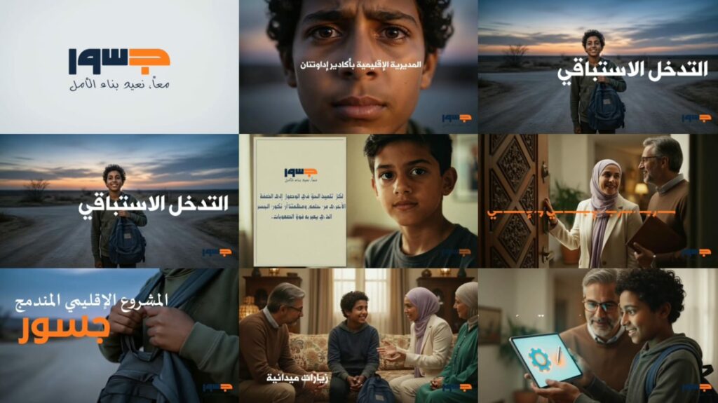 المديرية الإقليمية أكادير إداوتنان تطلق مشروع “جسور” لتعزيز إلزامية التمدرس ومحاربة الهدر المدرسي.