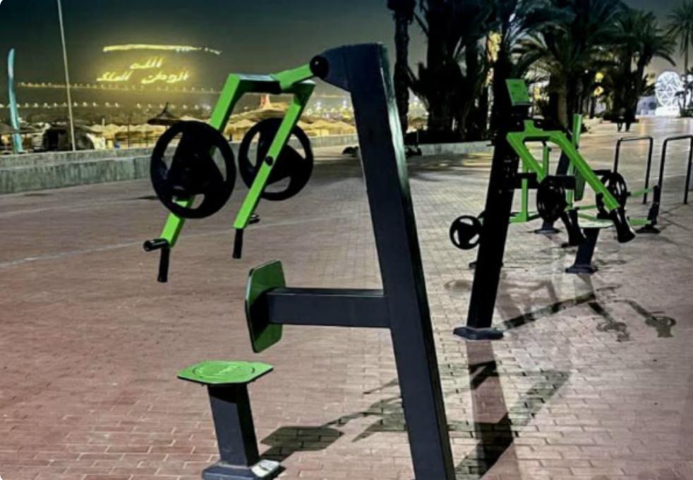 كورنيش أكادير يستقبل تجهيزات رياضية حديثة