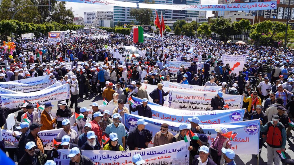 فاتح ماي بلا احتفال؟ نقابات ترفع صوت الاحتجاج وتنتظر رد الحكومة فاتح ماي بلا احتفال؟ نقابات ترفع صوت الاحتجاج وتنتظر رد الحكومة