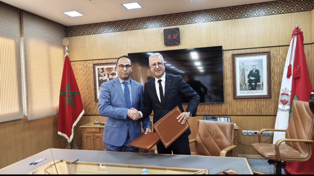 توقيع اتفاقية شراكة بين مؤسسة محمد السادس للأعمال الإجتماعية لموظفي الأمن الوطني والمكتب الوطني للسكك الحديدية