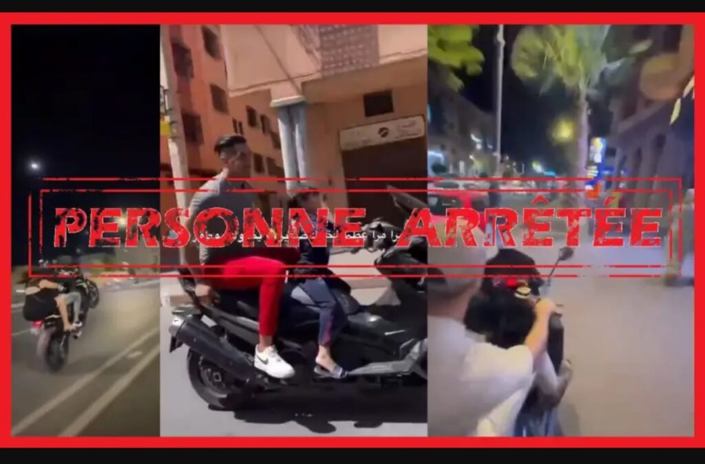 فيديو "طفل الدراجة" يطيح بمتهور في مراكش.. والأمن يدخل على الخط بحزم