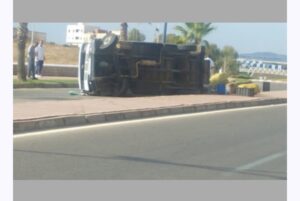 استنفار في أزيلال إثر حادثة سير خطيرة بطريق شلالات أوزود خلفت 16 جريحاً