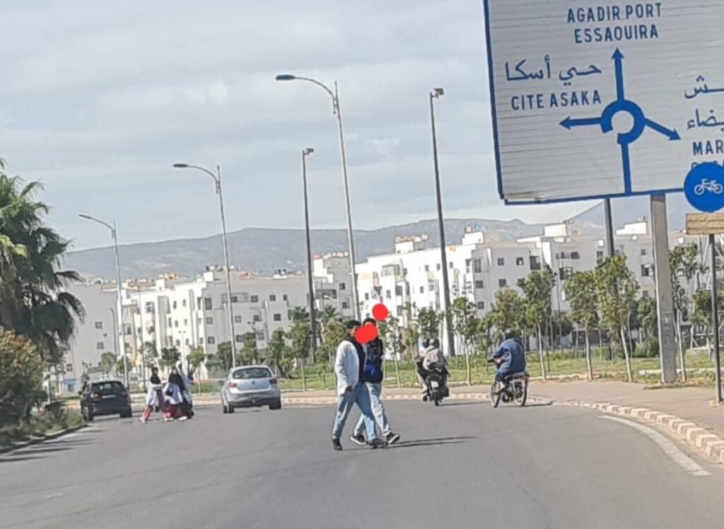 أكادير: انعدام ممرات الراجلين يهدد حياة المواطنين بتيكوين