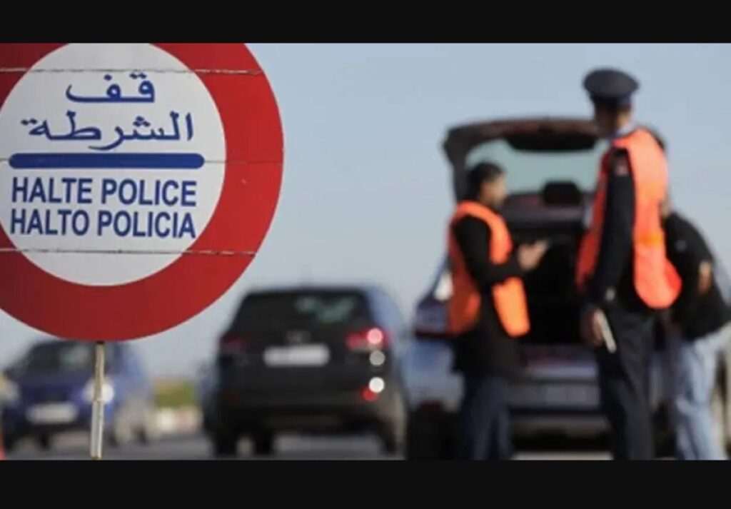 دهس شرطي في سد قضائي ومطاردة مثيرة تنتهي بسقوط الجاني