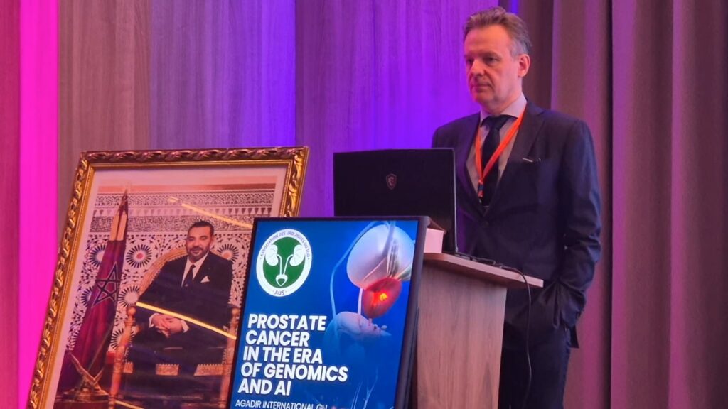 أكادير تحتضن مؤتمر AUS.. ثورة الجينوم والذكاء الاصطناعي تغيّر علاج سرطان البروستاتا بالمغرب (+ فيديو وصور) أكادير تحتضن مؤتمر AUS.. ثورة الجينوم والذكاء الاصطناعي تغيّر علاج سرطان البروستاتا بالمغرب (+ فيديو وصور)