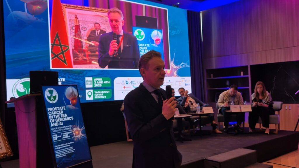 أكادير تحتضن مؤتمر AUS.. ثورة الجينوم والذكاء الاصطناعي تغيّر علاج سرطان البروستاتا بالمغرب (+ فيديو وصور) أكادير تحتضن مؤتمر AUS.. ثورة الجينوم والذكاء الاصطناعي تغيّر علاج سرطان البروستاتا بالمغرب (+ فيديو وصور)