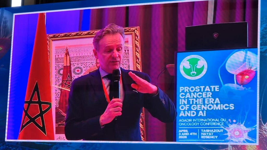 أكادير تحتضن مؤتمر AUS.. ثورة الجينوم والذكاء الاصطناعي تغيّر علاج سرطان البروستاتا بالمغرب (+ فيديو وصور) أكادير تحتضن مؤتمر AUS.. ثورة الجينوم والذكاء الاصطناعي تغيّر علاج سرطان البروستاتا بالمغرب (+ فيديو وصور)