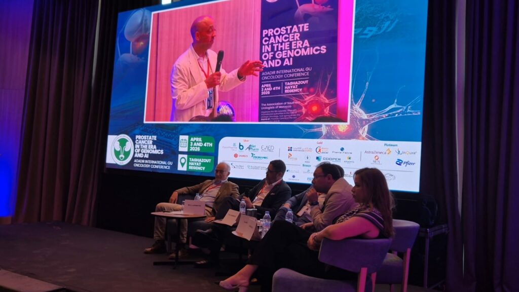 أكادير تحتضن مؤتمر AUS.. ثورة الجينوم والذكاء الاصطناعي تغيّر علاج سرطان البروستاتا بالمغرب (+ فيديو وصور) أكادير تحتضن مؤتمر AUS.. ثورة الجينوم والذكاء الاصطناعي تغيّر علاج سرطان البروستاتا بالمغرب (+ فيديو وصور)