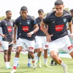 لاعبي أمل تيزنيت في الحصة التدريبية الاخيرة