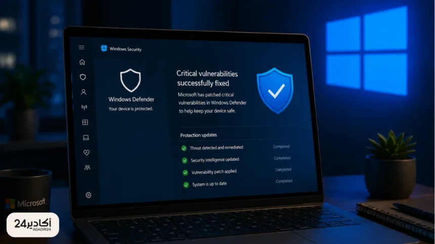 ثغرات Defender تحت الهجوم.. تحديث مايكروسوفت الذي لا يجب تأجيله - أكادير24