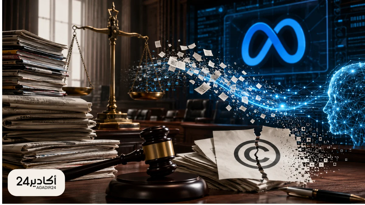 دعوى ضخمة تلاحق Meta بسبب تدريب الذكاء الاصطناعي على كتب ومقالات محمية 