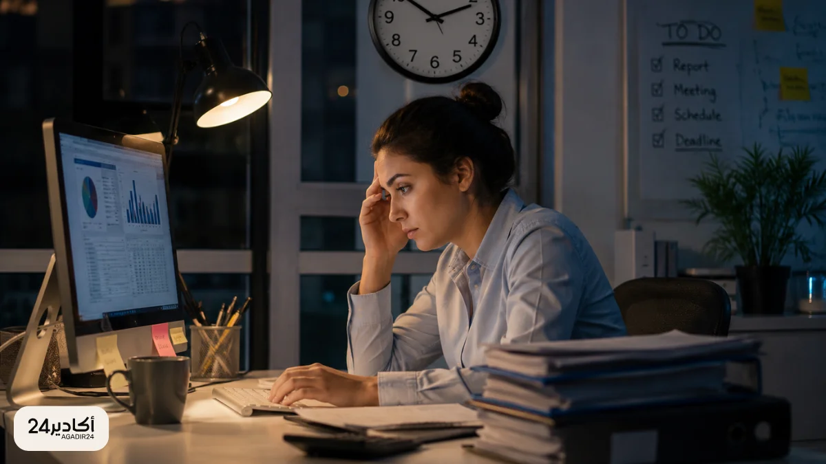 ساعات العمل الطويلة لا ترهقك فقط.. هكذا قد تفتح الطريق لزيادة الوزن بصمت 