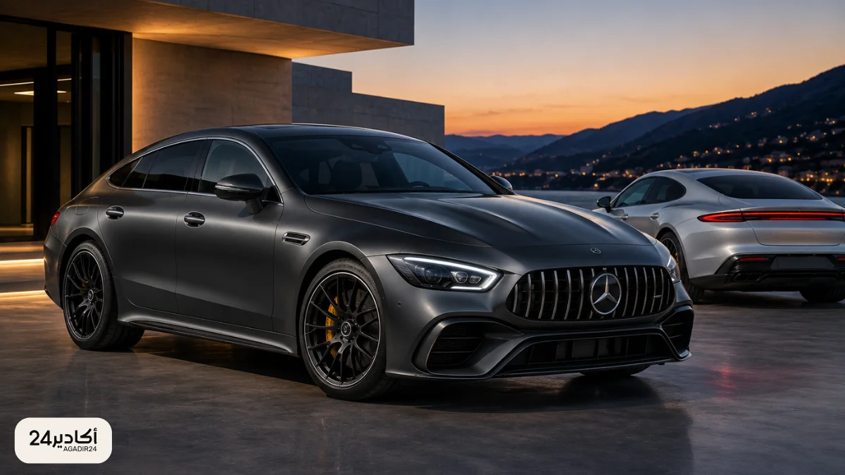 السيارات 20 مرسيدس تدخل حرب الأداء الكهربائي.. AMG GT 4-Door تستهدف عرش Taycan