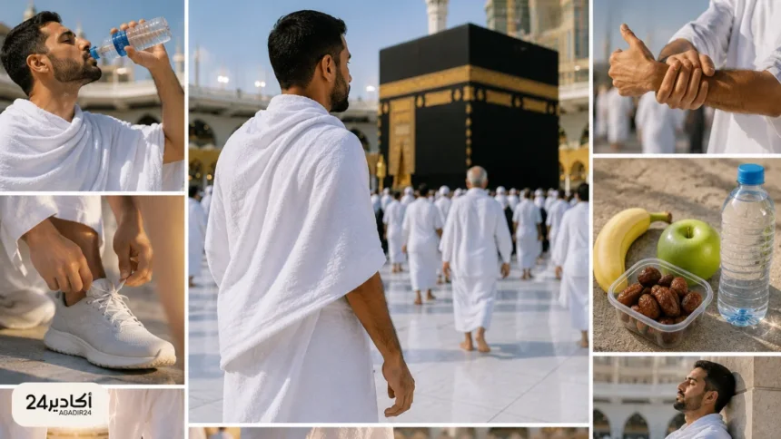قبل الطواف والسعي.. خطوات بسيطة تحمي عضلات الحاج من التعب والإجهاد - أكادير24