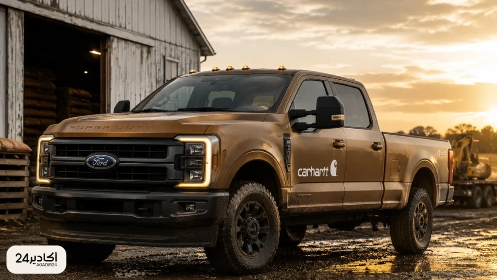 شاحنة فورد الجديدة ترتدي روح Carhartt: نسخة عمل خشنة بتفاصيل ذكية