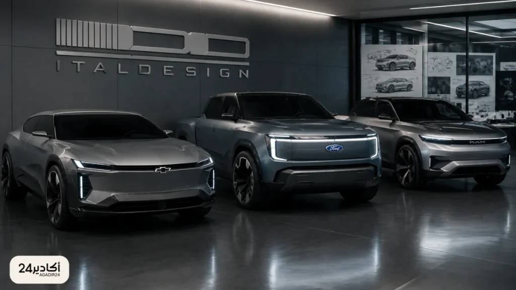 Italdesign تطرق أبواب ديترويت.. رهان إيطالي جديد على تصميم سيارات أمريكا Italdesign تطرق أبواب ديترويت.. رهان إيطالي جديد على تصميم سيارات أمريكا