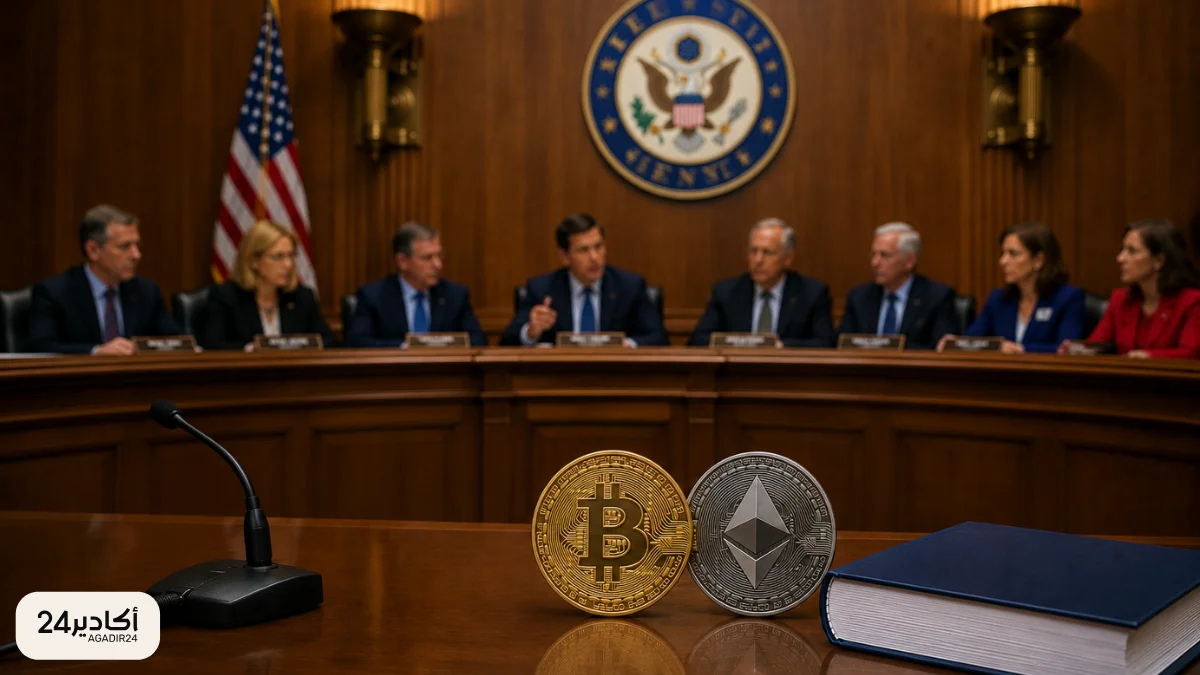 مجلس الشيوخ الأمريكي يقترب من حسم قانون طال انتظاره لتنظيم العملات الرقمية