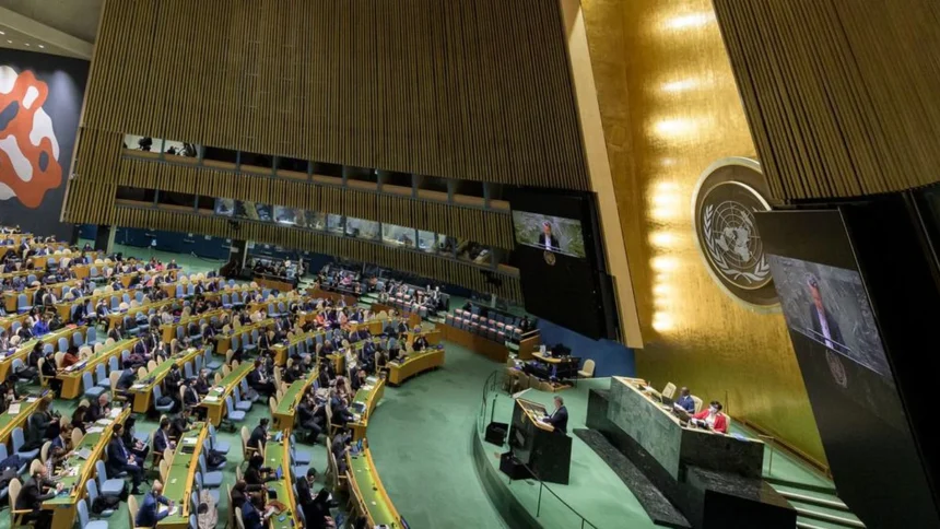 مقر الأمم المتحدة في نيويورك وسط جدل بشأن تهديد واشنطن للوفد الفلسطيني بالتأشيرات