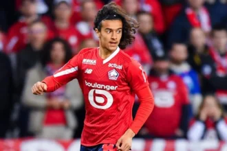 Ayoub Bouadi, joueur du Lille FC