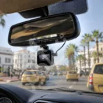كاميرا مراقبة داخل سيارة في سياق مطالب سائقي سيارات الأجرة بأكادير