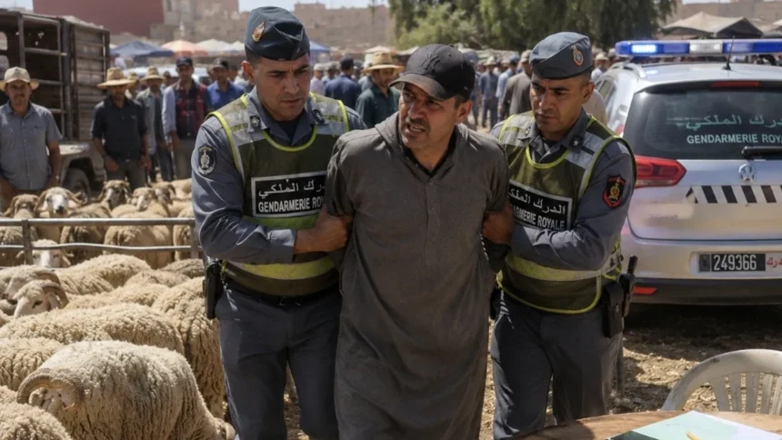 توقيف “شناق” برحبة بيع الأضاحي بأولاد دحو بعد تشديد المراقبة داخل السوق - أكادير24