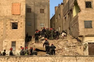 انهيار عمارة سكنية بمنطقة عين النقبي بمدينة فاس يخلف قتلى ومصابين