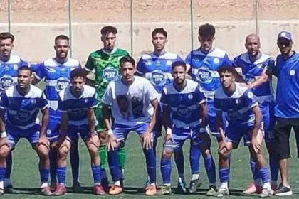شباب سيدي إفني يحتفل بالصعود إلى القسم الوطني الأول هواة