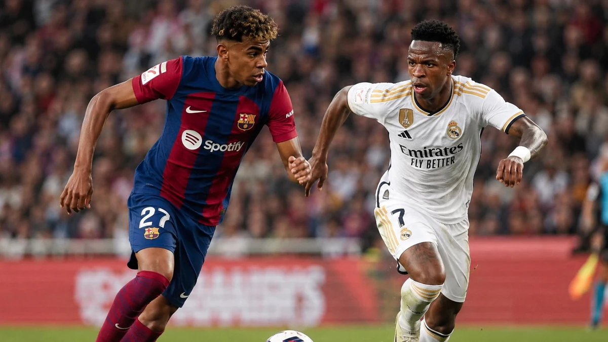 كلاسيكو الأحد بين برشلونة وريال مدريد في كامب نو
