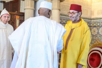 الملك محمد السادس يستقبل سفراء أجانب قدموا أوراق اعتمادهم بالقصر الملكي بالرباط