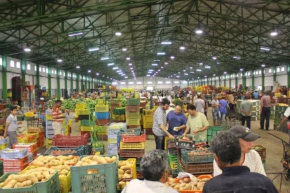 سوق الخضر والفواكه بالمغرب