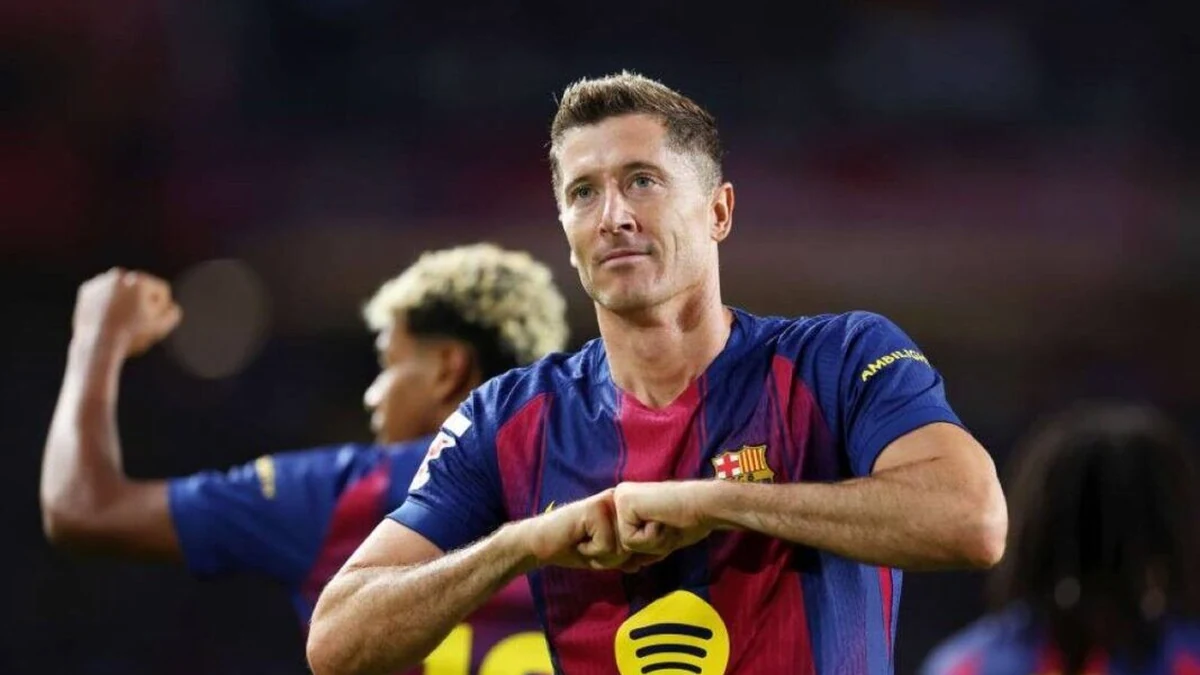 ليفاندوفسكي يعلن رحيله عن برشلونة بنهاية الموسم بعد أربعة أعوام 