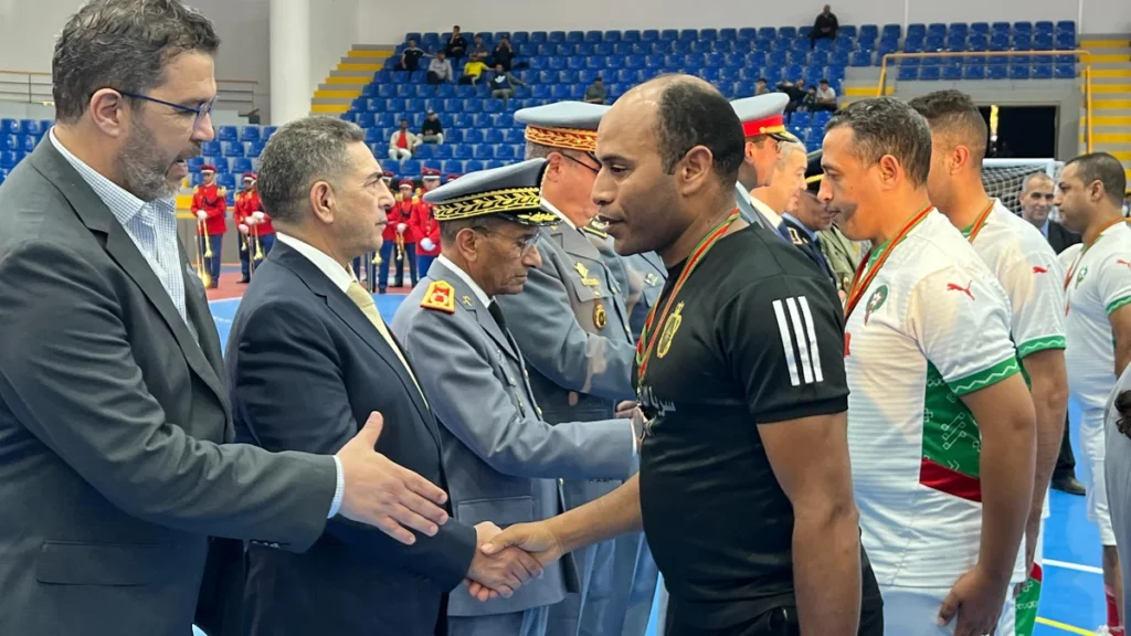 Ligue de mini-football pour les unités de la Gendarmerie royale (10)