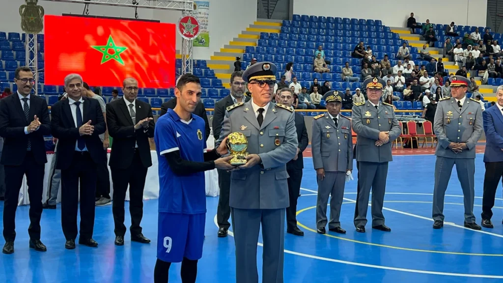 Ligue de mini-football pour les unités de la Gendarmerie royale (11)