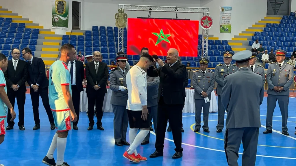 Ligue de mini-football pour les unités de la Gendarmerie royale (13)