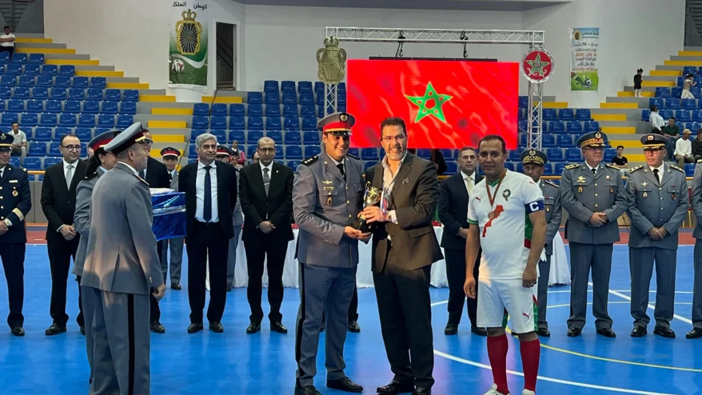 Ligue de mini-football pour les unités de la Gendarmerie royale (16)