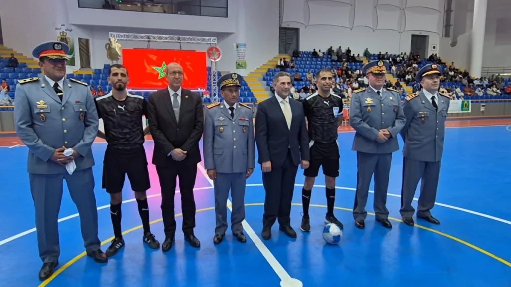 Ligue de mini-football pour les unités de la Gendarmerie royale (17)