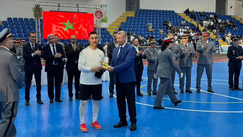 Ligue de mini-football pour les unités de la Gendarmerie royale (4)