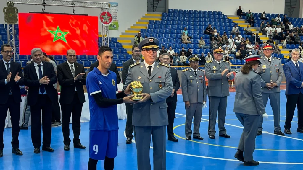 Ligue de mini-football pour les unités de la Gendarmerie royale (6)