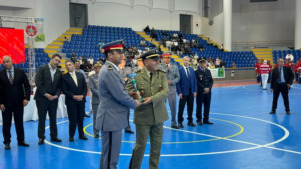 Ligue de mini-football pour les unités de la Gendarmerie royale (7)