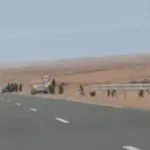 عملية أمنية للدرك الملكي بتيزنيت تسفر عن توقيف سيارتين تقلان مرشحين للهجرة غير النظامية.